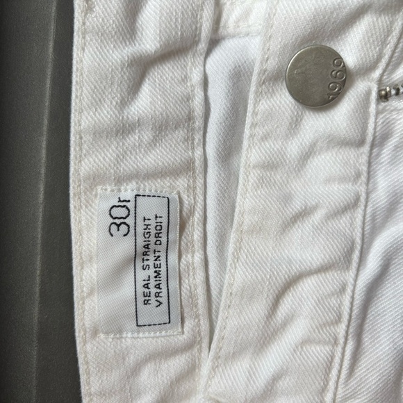 Gap White Denim Crop Jeans - Picture 3 of 7